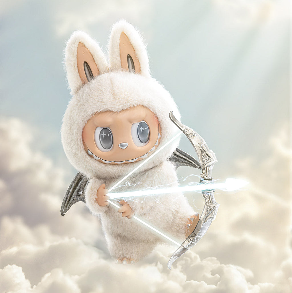 Pop Mart Labubu The Monsters Zimomo – Angel in Clouds (Big Vinyl Plush Doll)