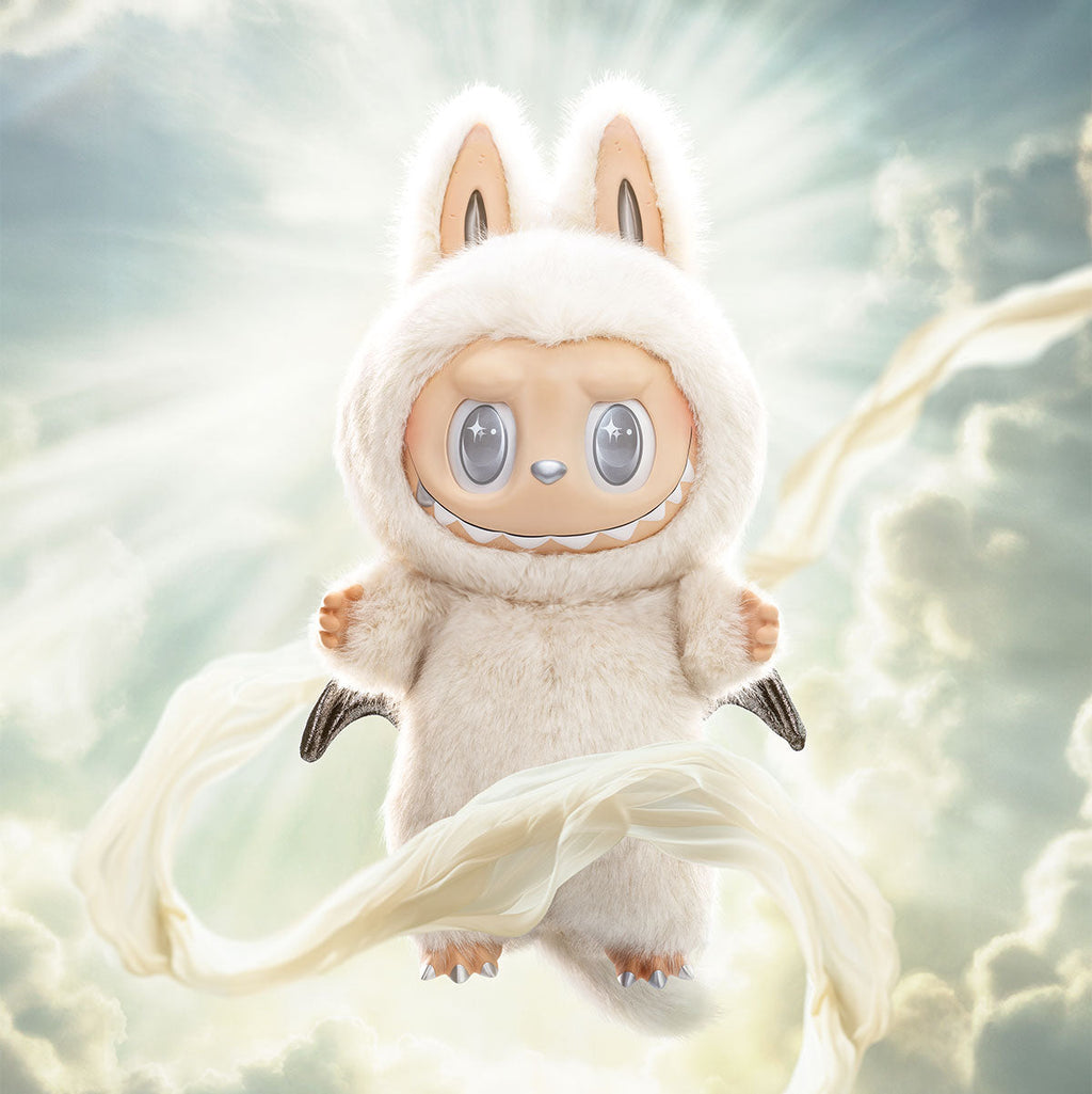 Pop Mart Labubu The Monsters Zimomo – Angel in Clouds (Big Vinyl Plush Doll)